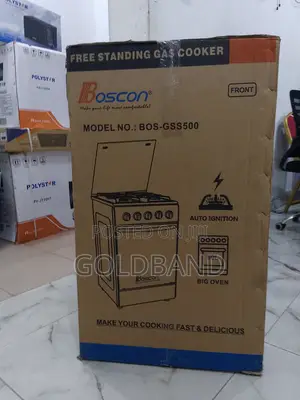 Boscon 3+1 Burner Gas Cooker (Kitchen Master Piece)