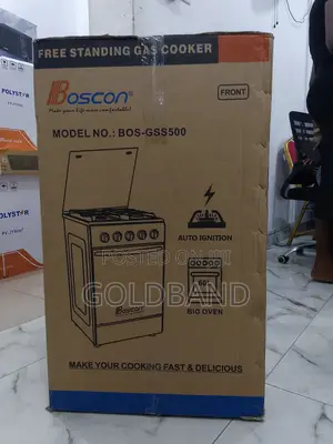 Boscon Bos-Gss500 3+1 Burner Gas Cooker (Flavourful Fusion)
