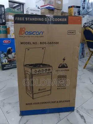 Boscon (Bos-Gss500) 3+1 Flame Master Burner Gas Cooker