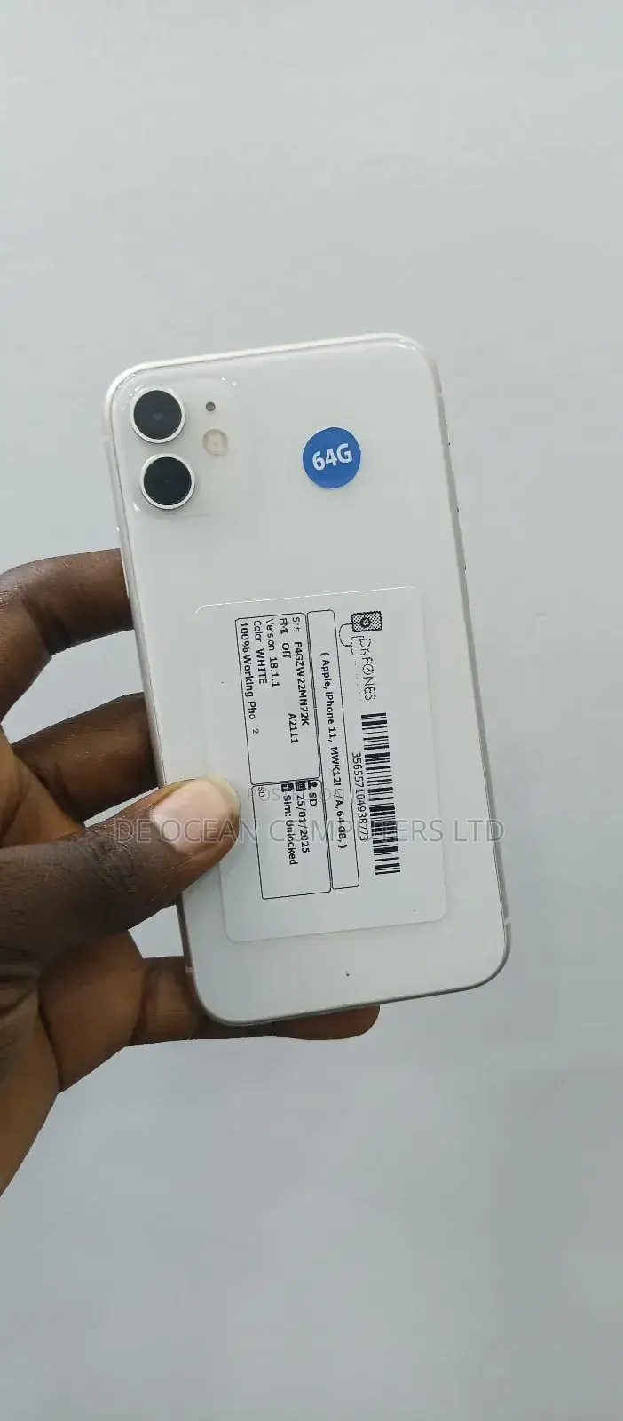 Apple iPhone 11 64 GB White