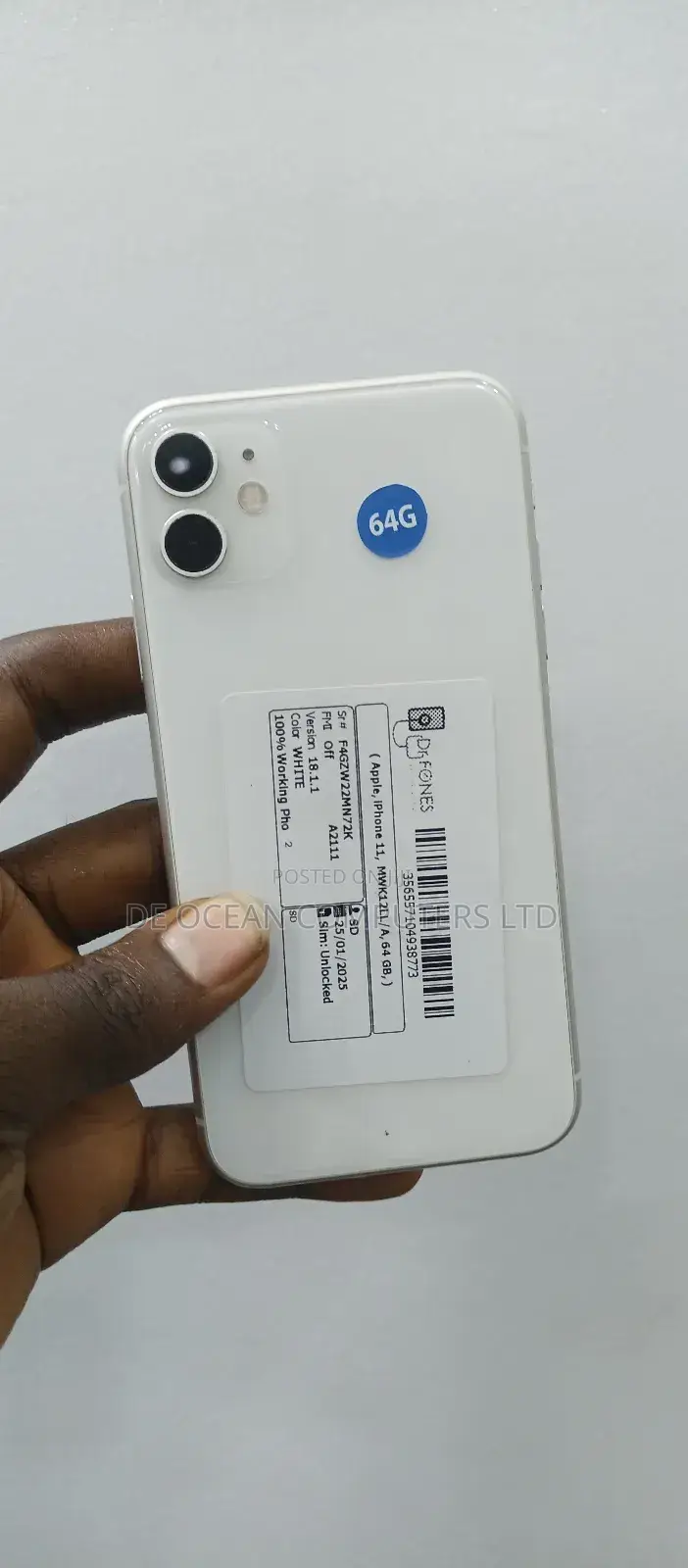 Apple iPhone 11 64 GB White