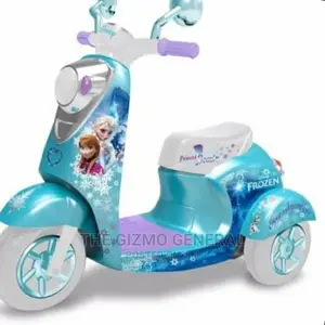 Disney Frozen 3 Wheel Scooter 6V Battery Powered Ride-On