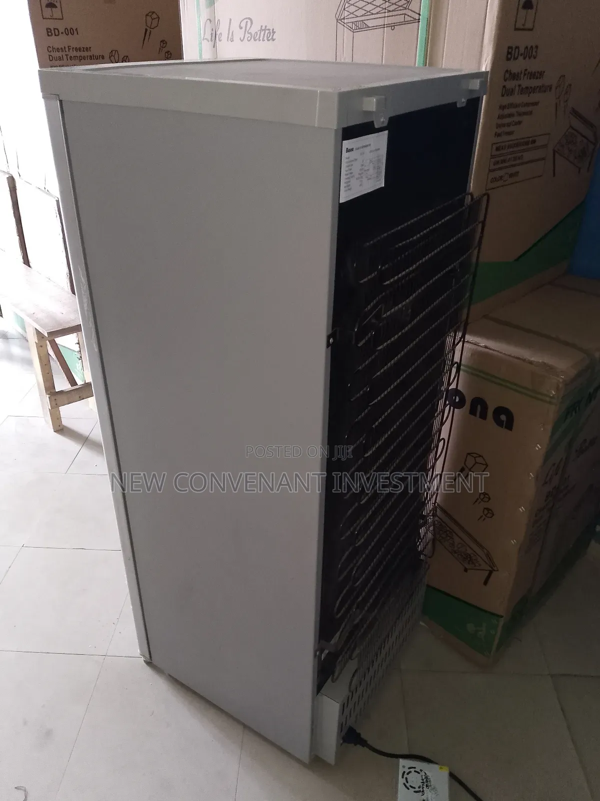 Bona Solar Dc Upright Freezer Model Bd- 200