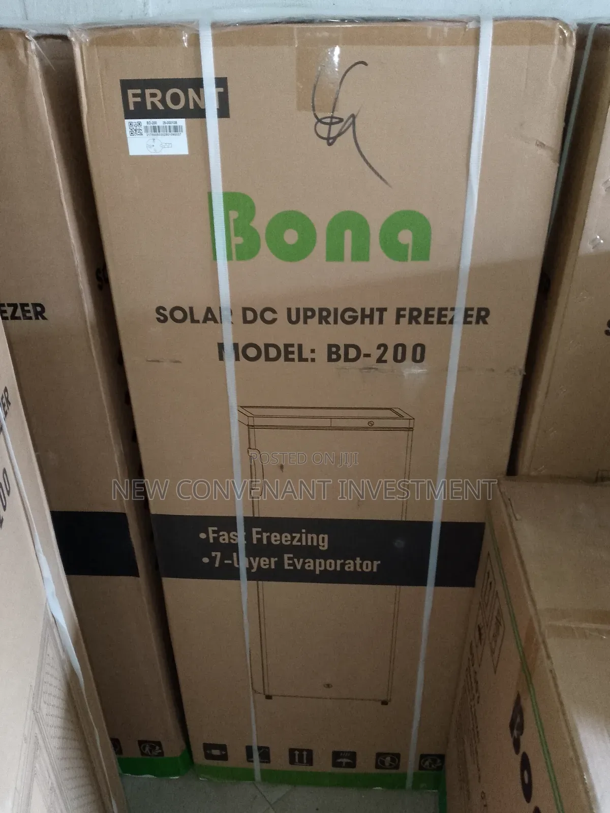 Bona Solar Dc Upright Freezer Model Bd- 200