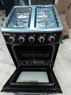 Boscon (Bos-Gss500) 3+1 Burner Gas Cooker (Cook With Ease)