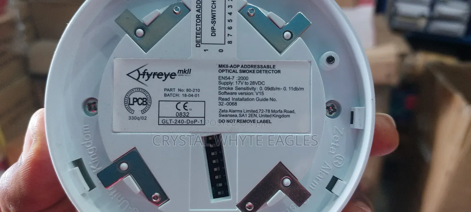 Zeta Addressable Smoke Detector