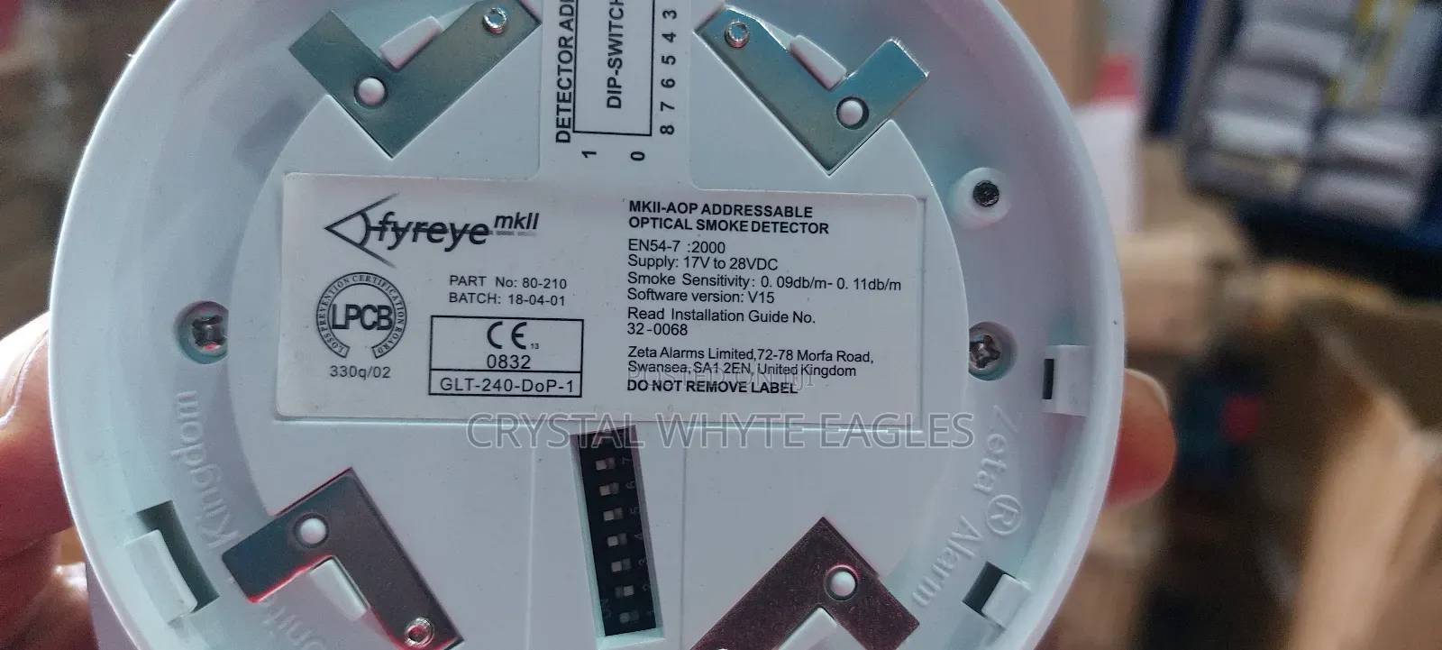 Zeta Addressable Smoke Detector