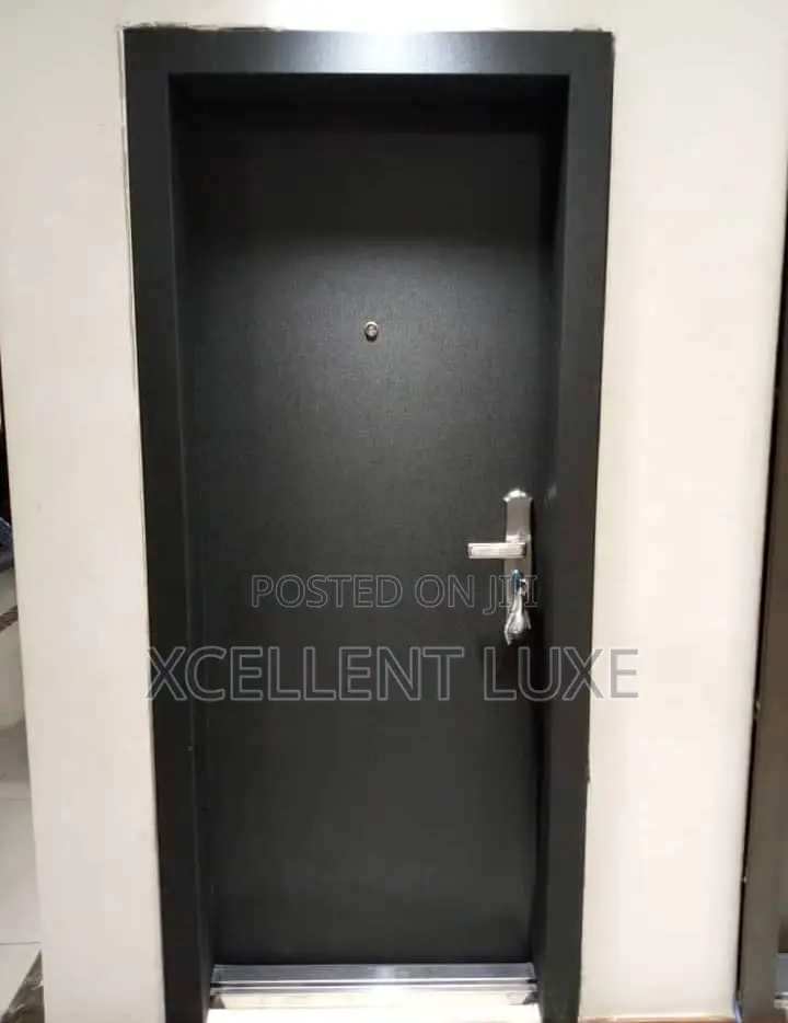 Black Interior Panel Door