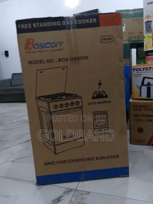 Boscon (Bos-Gss500) 3+1 Cook Haven Burner Gas Cooker
