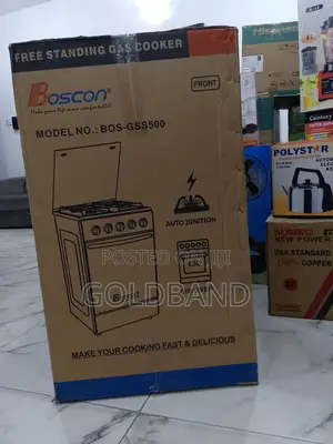 Boscon (Bos-Gss500) 3+1 Burner Gas Cooker for Rapid Cooking