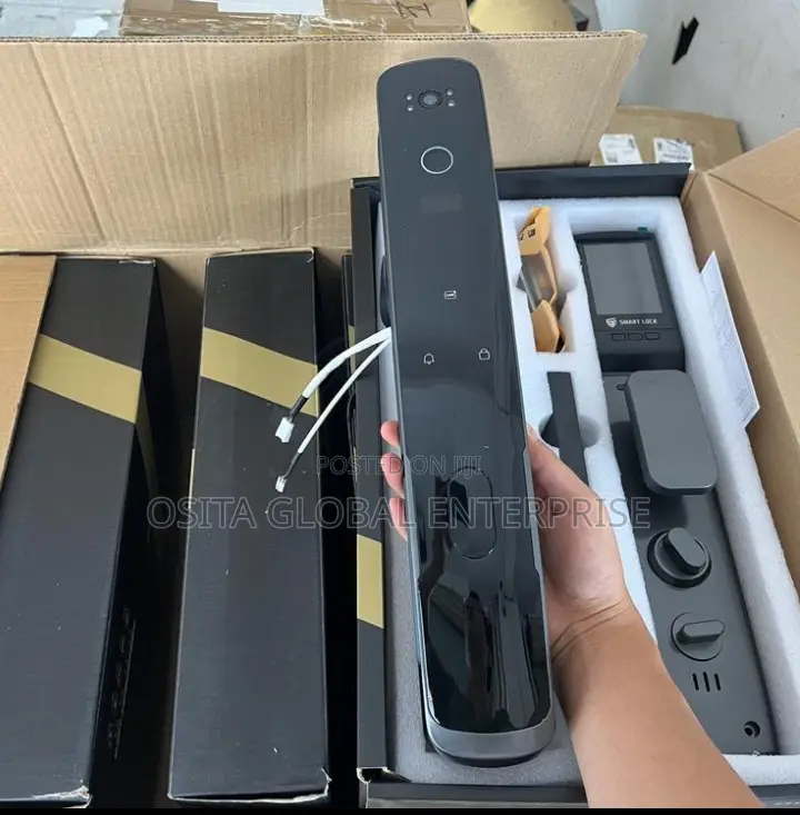 3d Face Recognition, Fingerprint and Password Door Lock