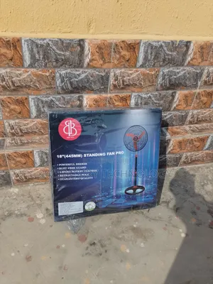 Stay Cool Alll Day With 18" Bb Standing Fan