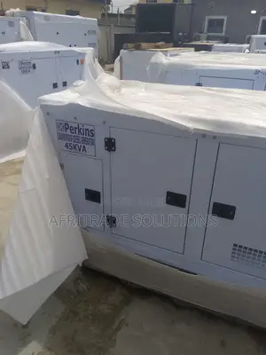 Heavy-Duty 45kva Perkins Soundproof Diesel Generator