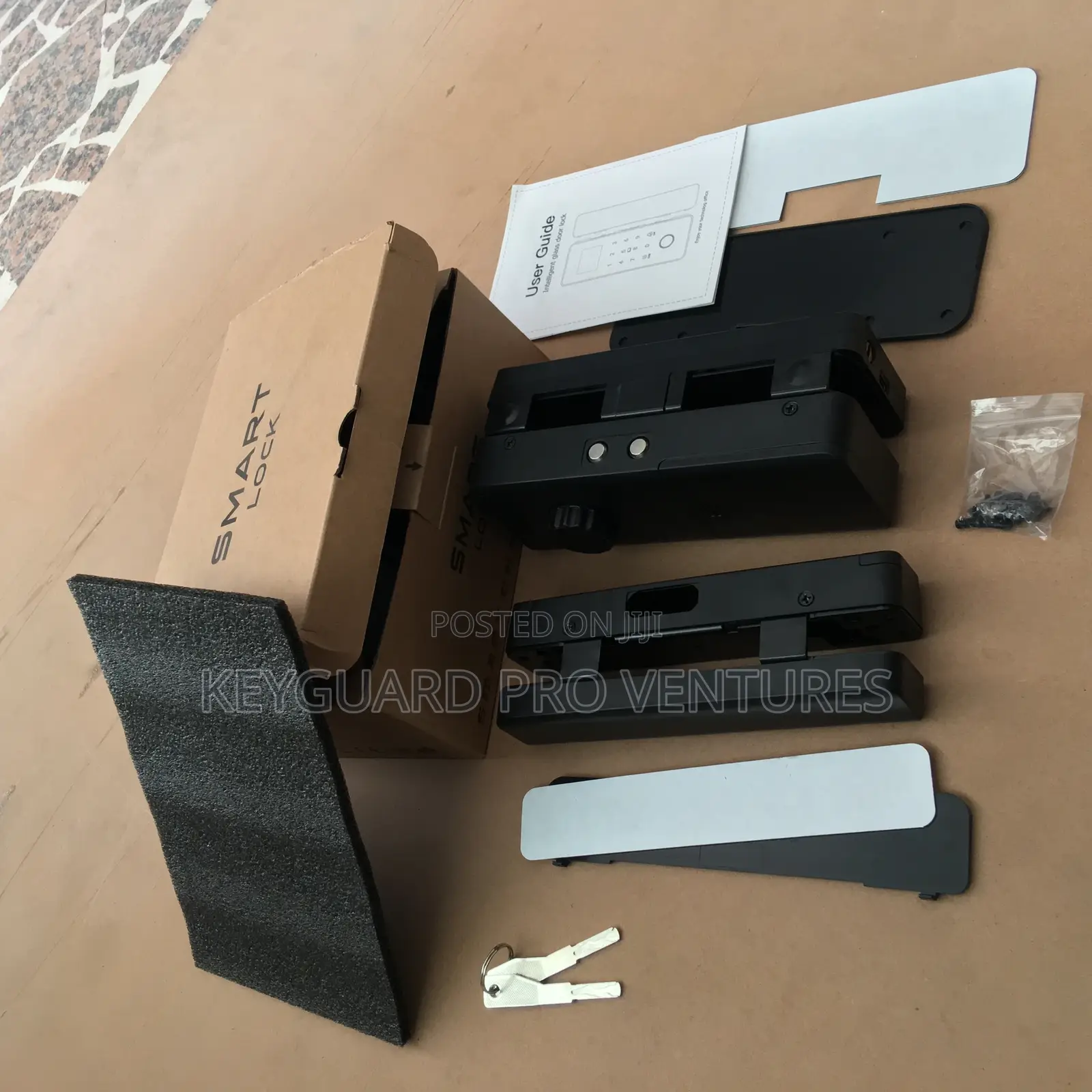 Keyless Smart Lock Installer For Glass Doors With Remote Control