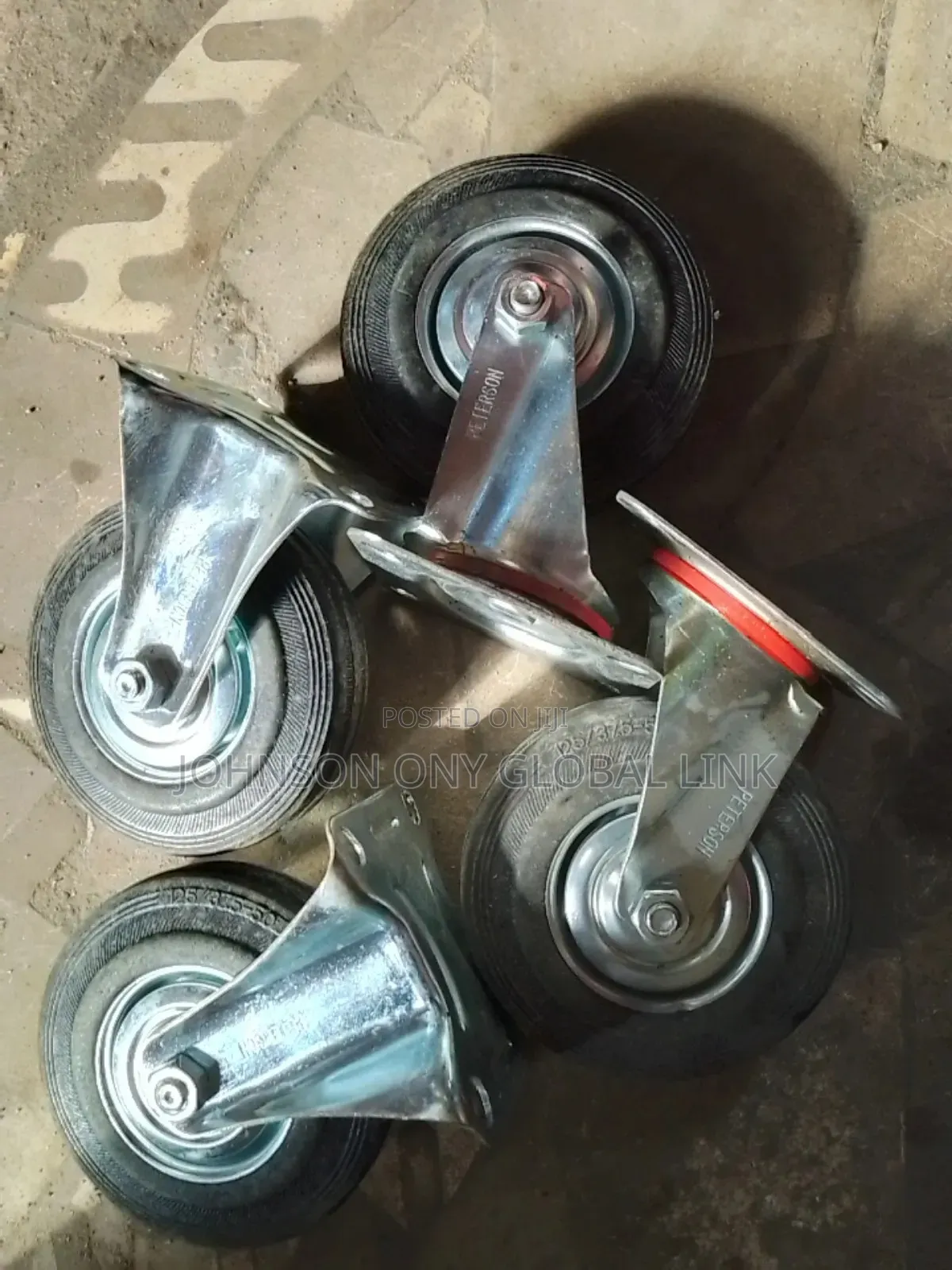 4" Robber Casters