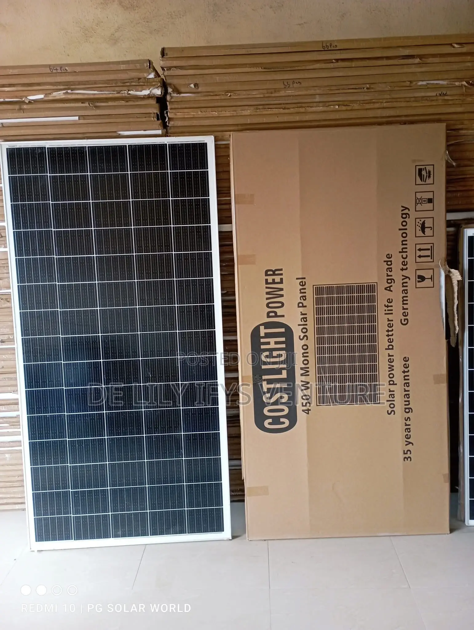 450 Costlight Mono Crystalline Panel