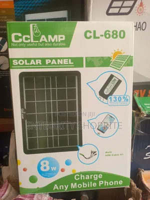 Solar Panel Charge Any Mobile Phone 8w