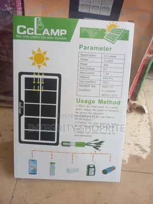 Solar Panel Charge Any Mobile Phone 8w