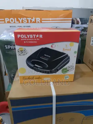 Polystar 2 Slices Crunchy Sandwich Maker Pv-Swb830b2