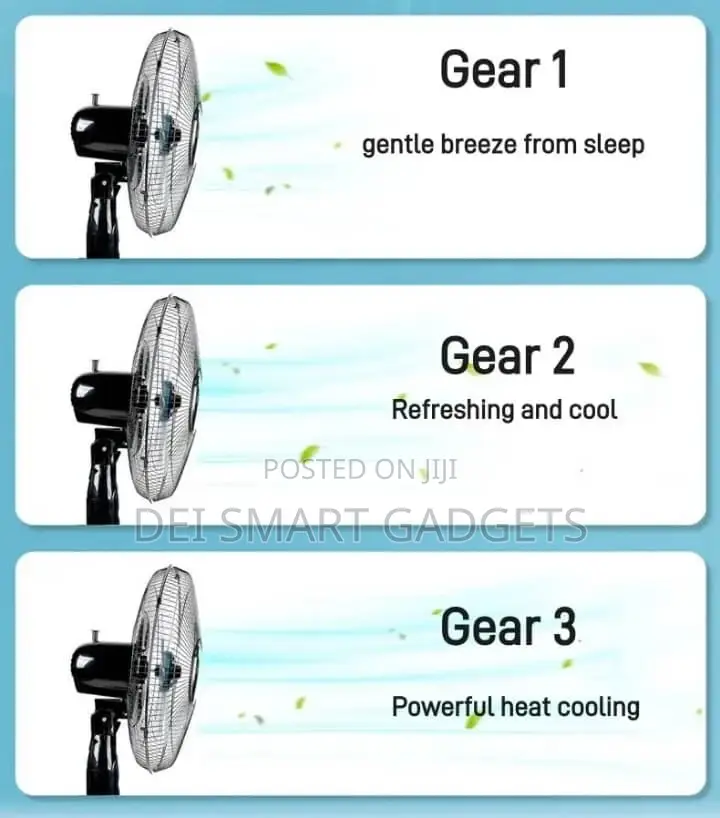 Rechargeable Solar Fan