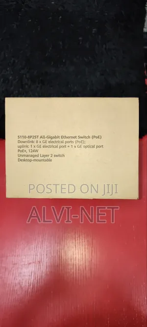 Huawei S110-8p2st All-Gigabit Ethernet Swiitch(Poe)