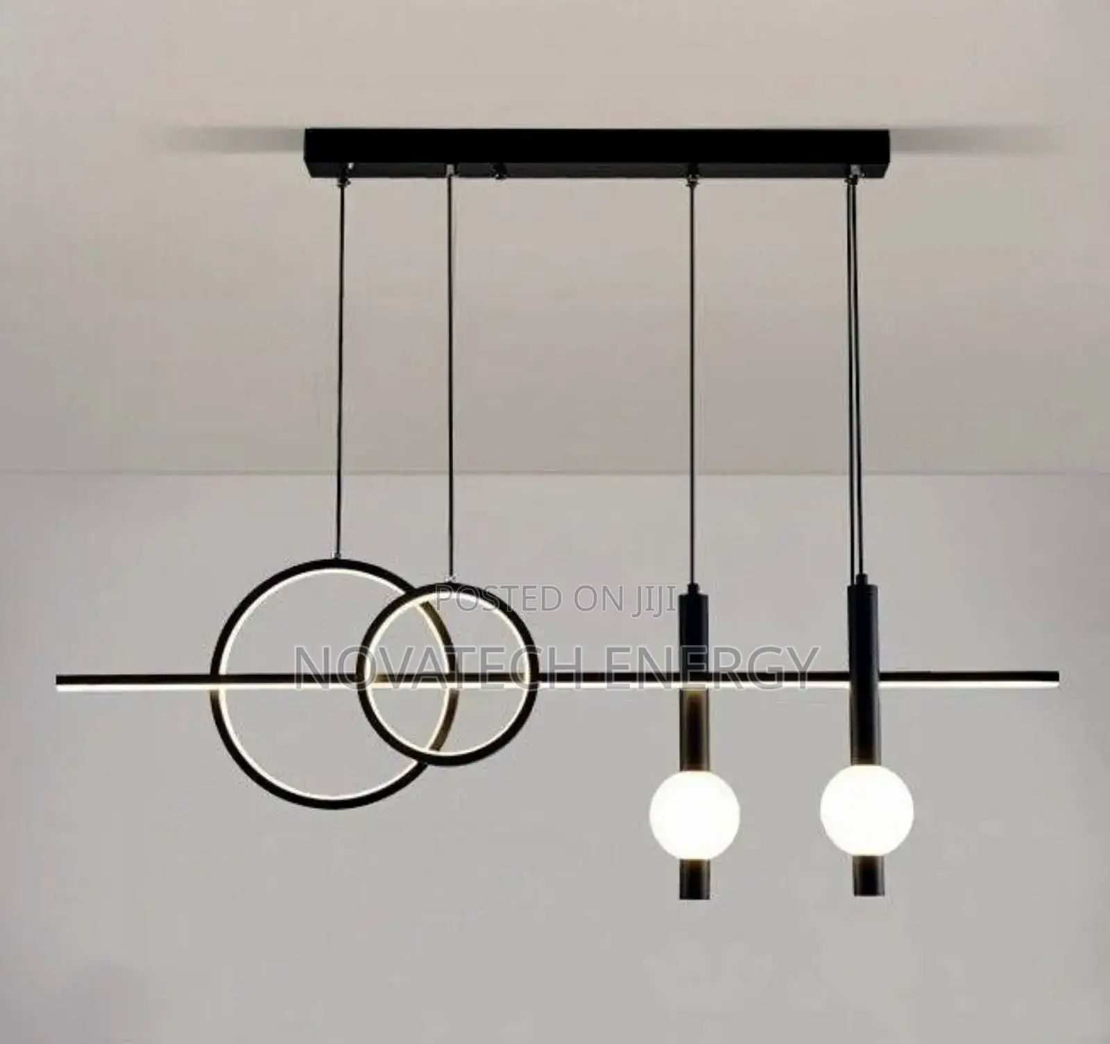 Double Ball Dropping Pendant Chandelier Light Design