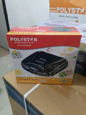 Polystar (Pv-Swb830b2) 2 Slices Crusty Sandwich Maker