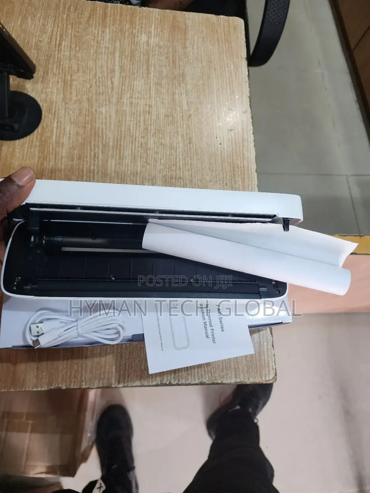 A4 Portable Wireless Rechargeable Office Printer