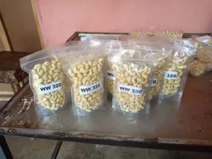 Processed W320 White Cashew Nuts