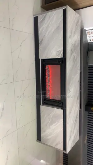 Japanese Console With Fireplace