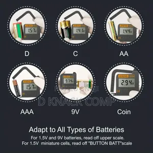Aneng 168max Digital Lithium Battery Capacity Tester LCD