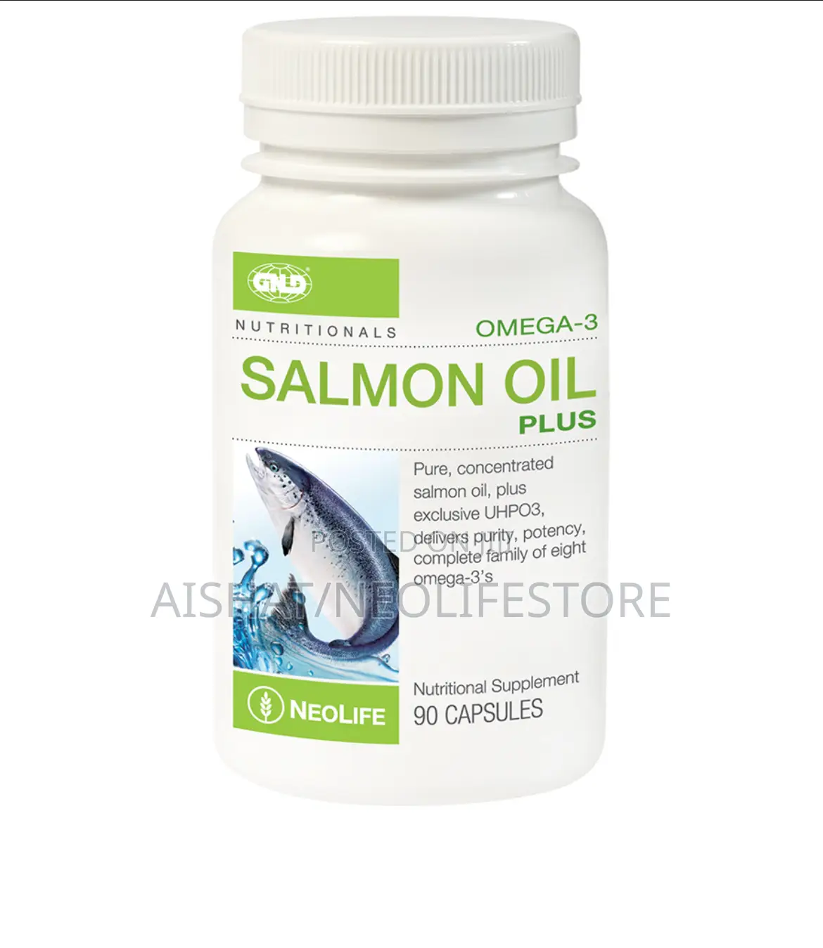 Omega-3 Salmon Oil Plus