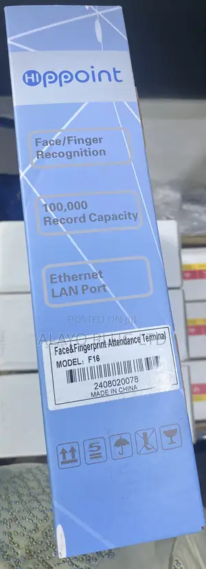 Hippoint Biometric Face N Fingerprint Time Attendance Device