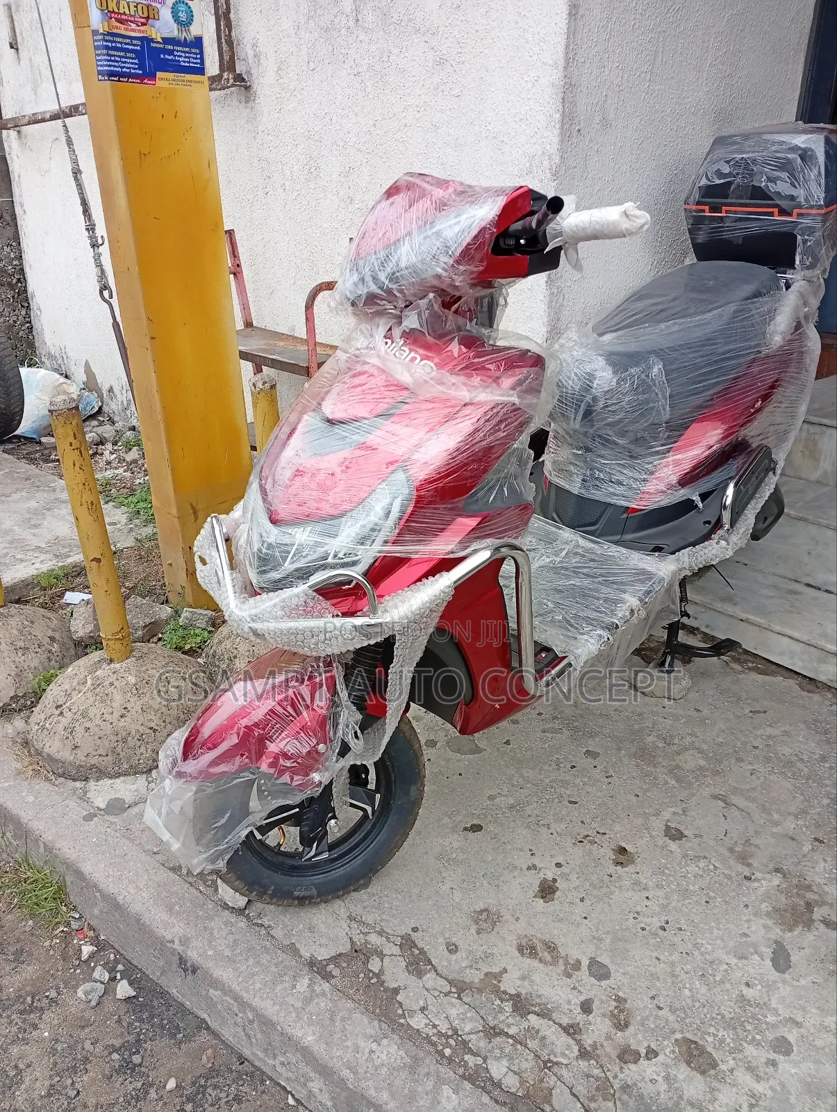 New Motorcycle 2024 Red