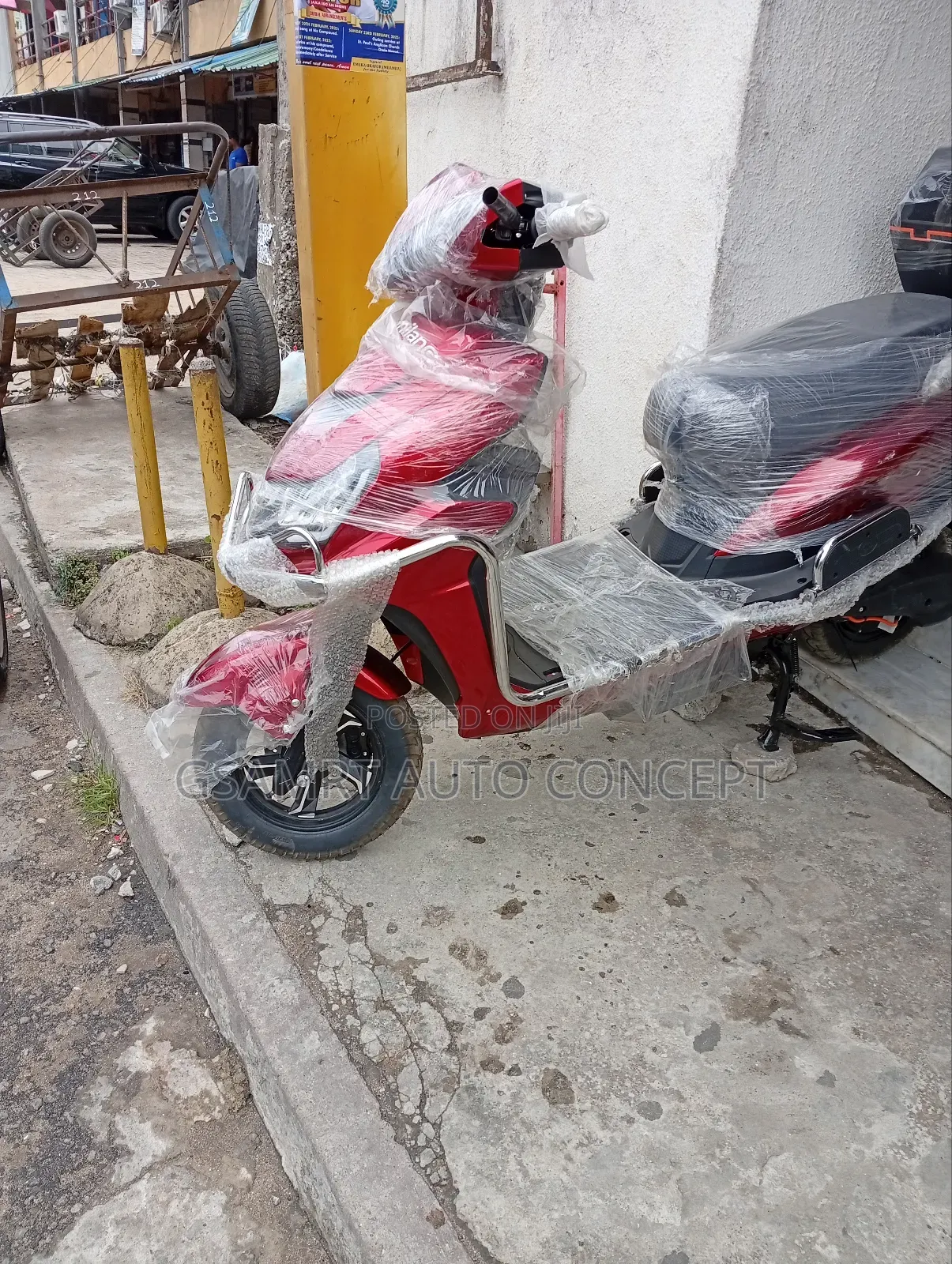 New Motorcycle 2024 Red