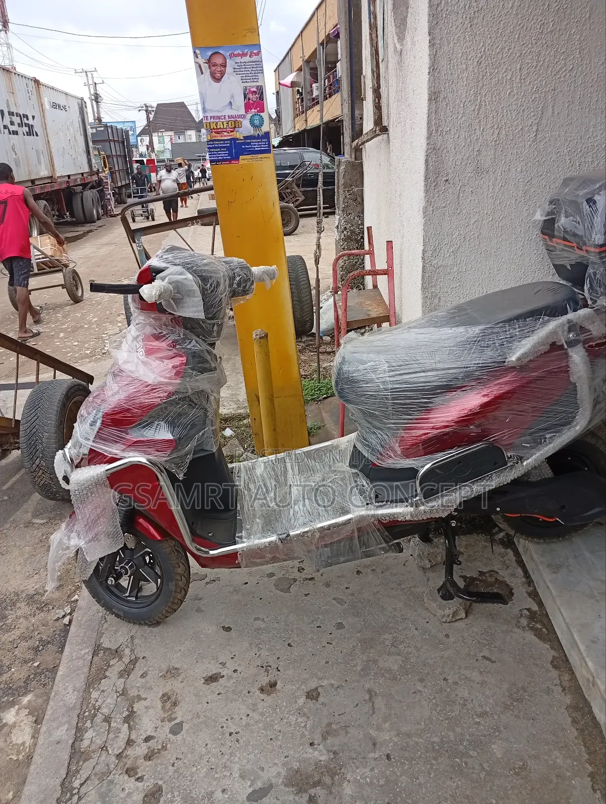 New Motorcycle 2024 Red