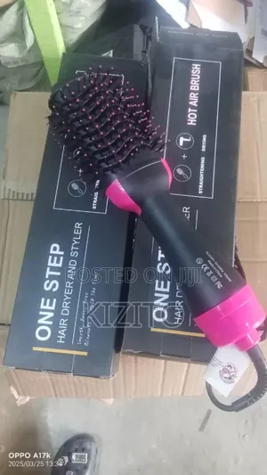 One Step Hair Dryer and Styler