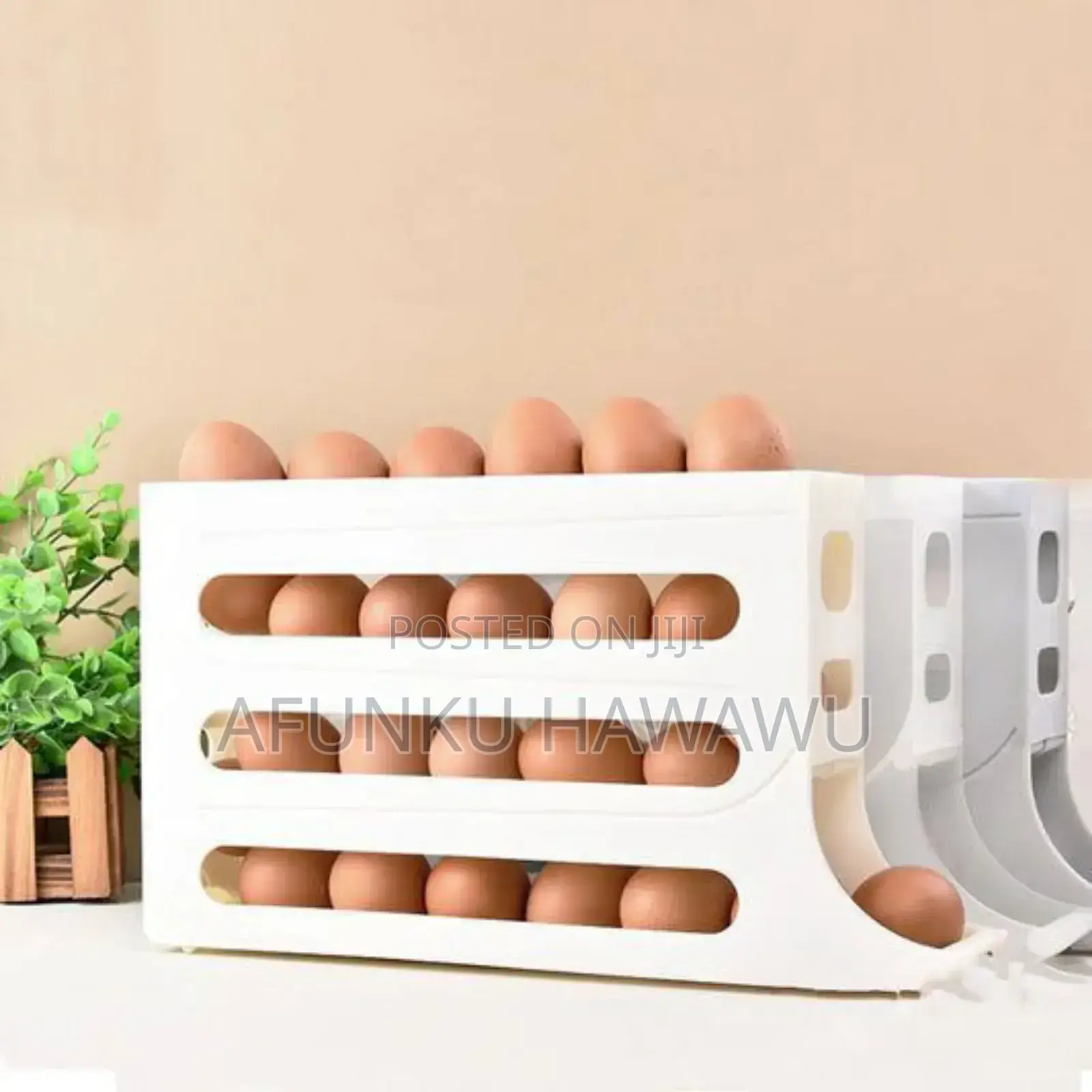 4 Layer Automatic Sliding Eggs Storage Rack