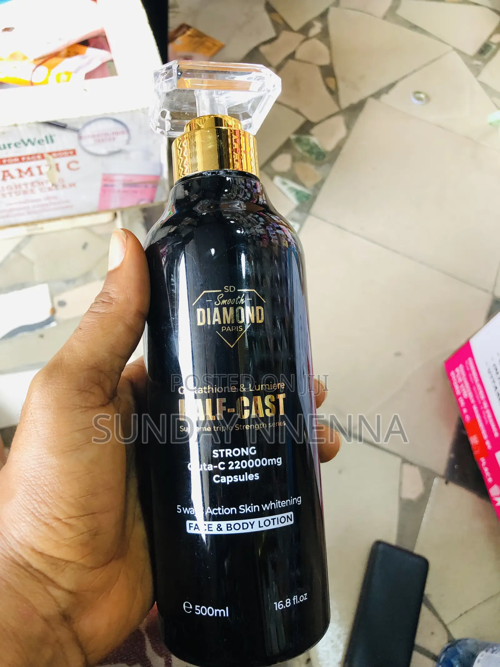 Smooth Diamond Half Cast Face/ Body Lotion