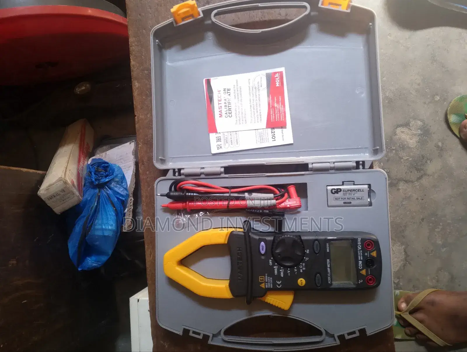 Mastech Clamp Meter Ac/Dc