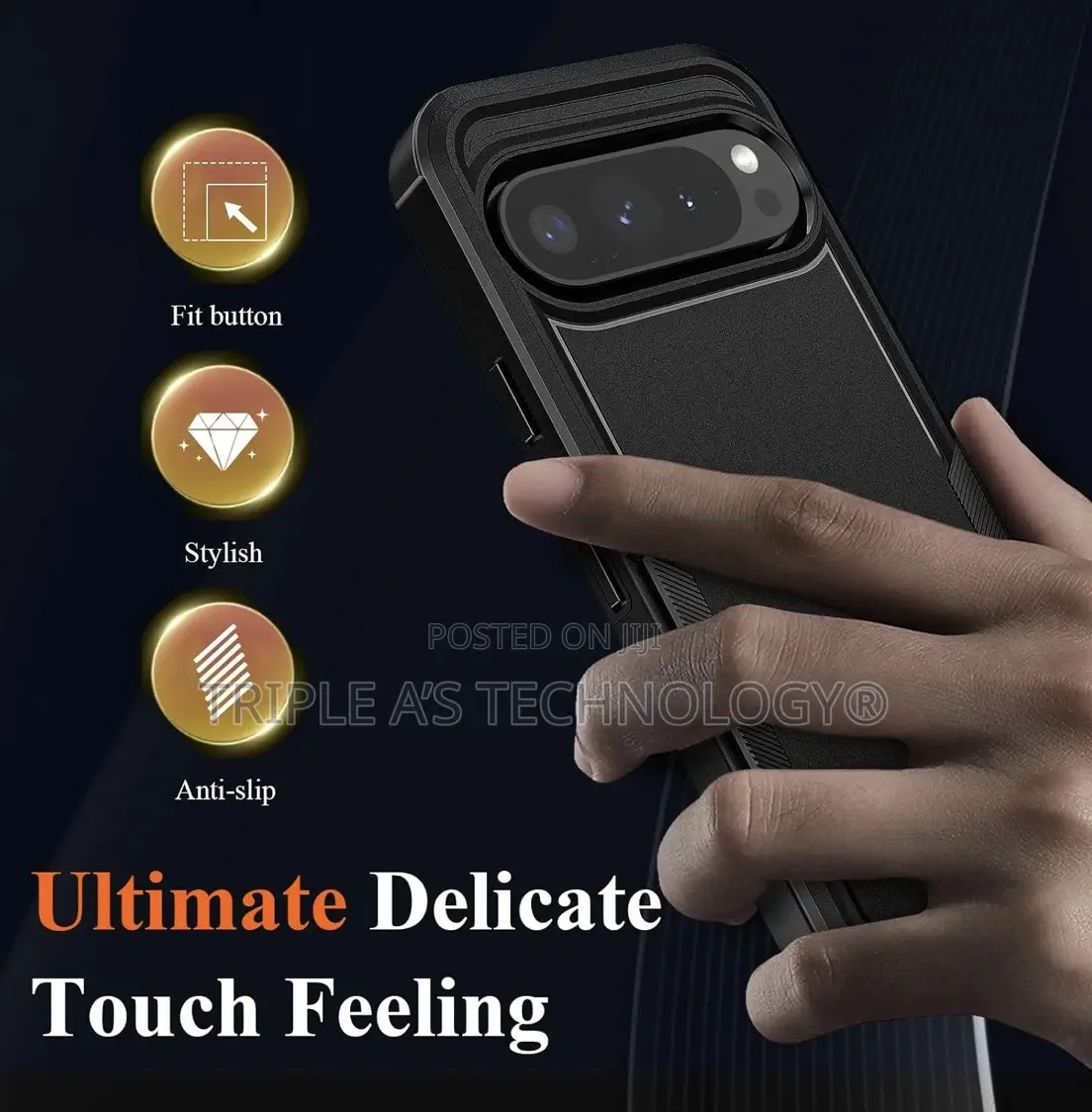 Shockproof Protective Phone Case for Google Pixel 9 Pro Xl