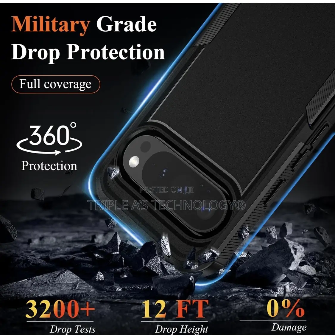 Shockproof Protective Phone Case for Google Pixel 9 Pro Xl