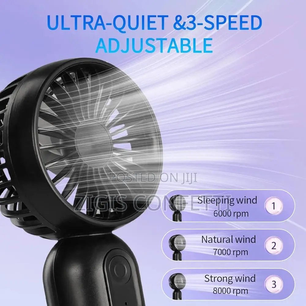 Rechargeable Hand Fan