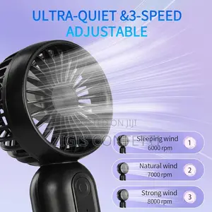 Rechargeable Hand Fan