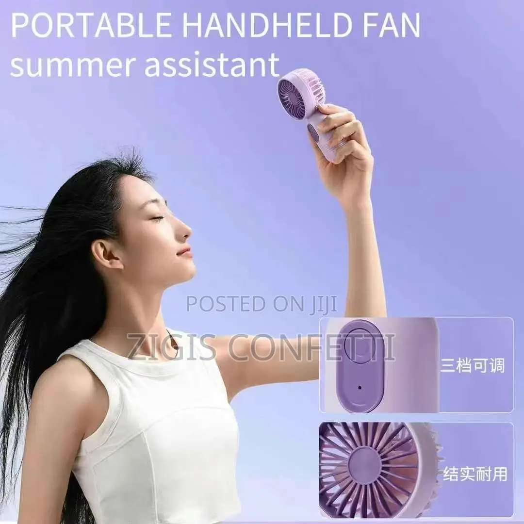 Rechargeable Hand Fan