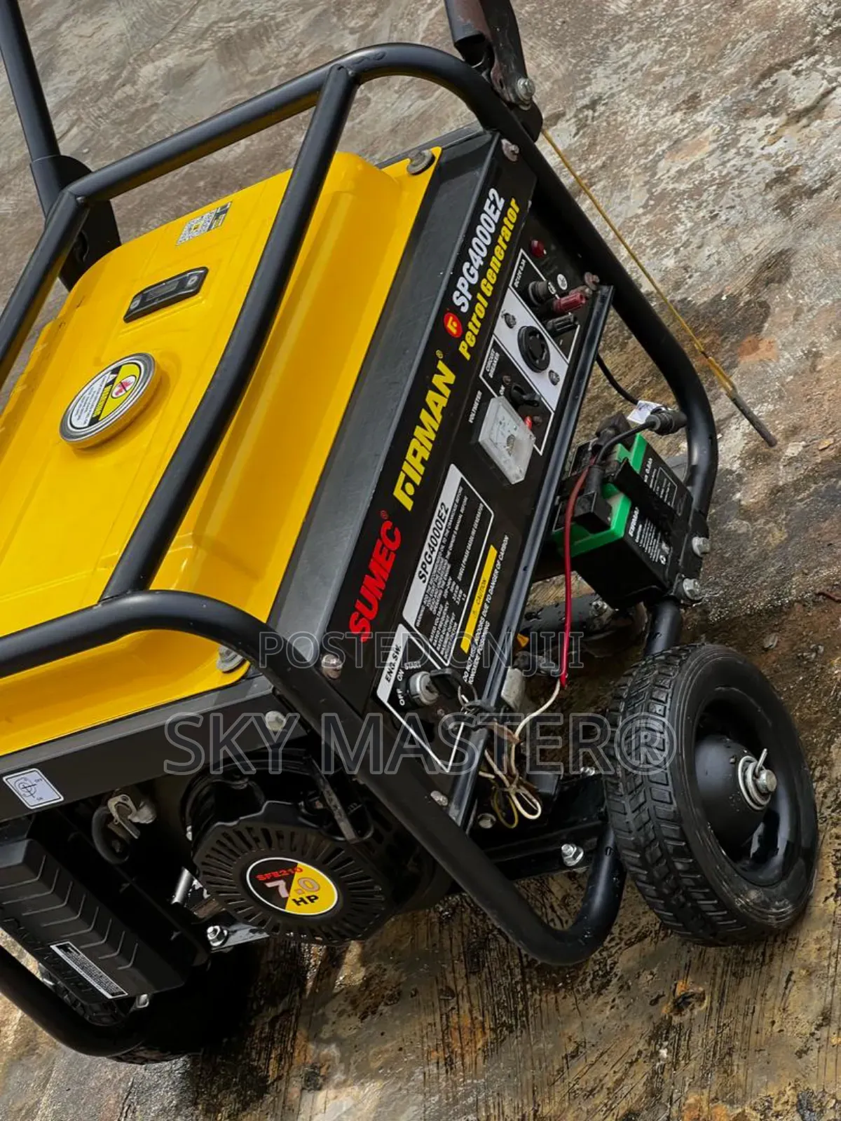 Key Start Gasoline Generator