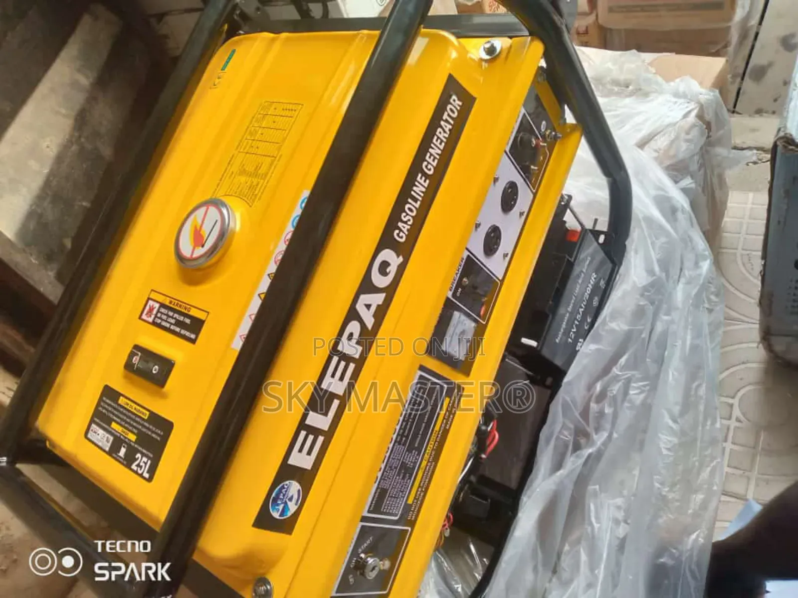 Key Start Gasoline Generator
