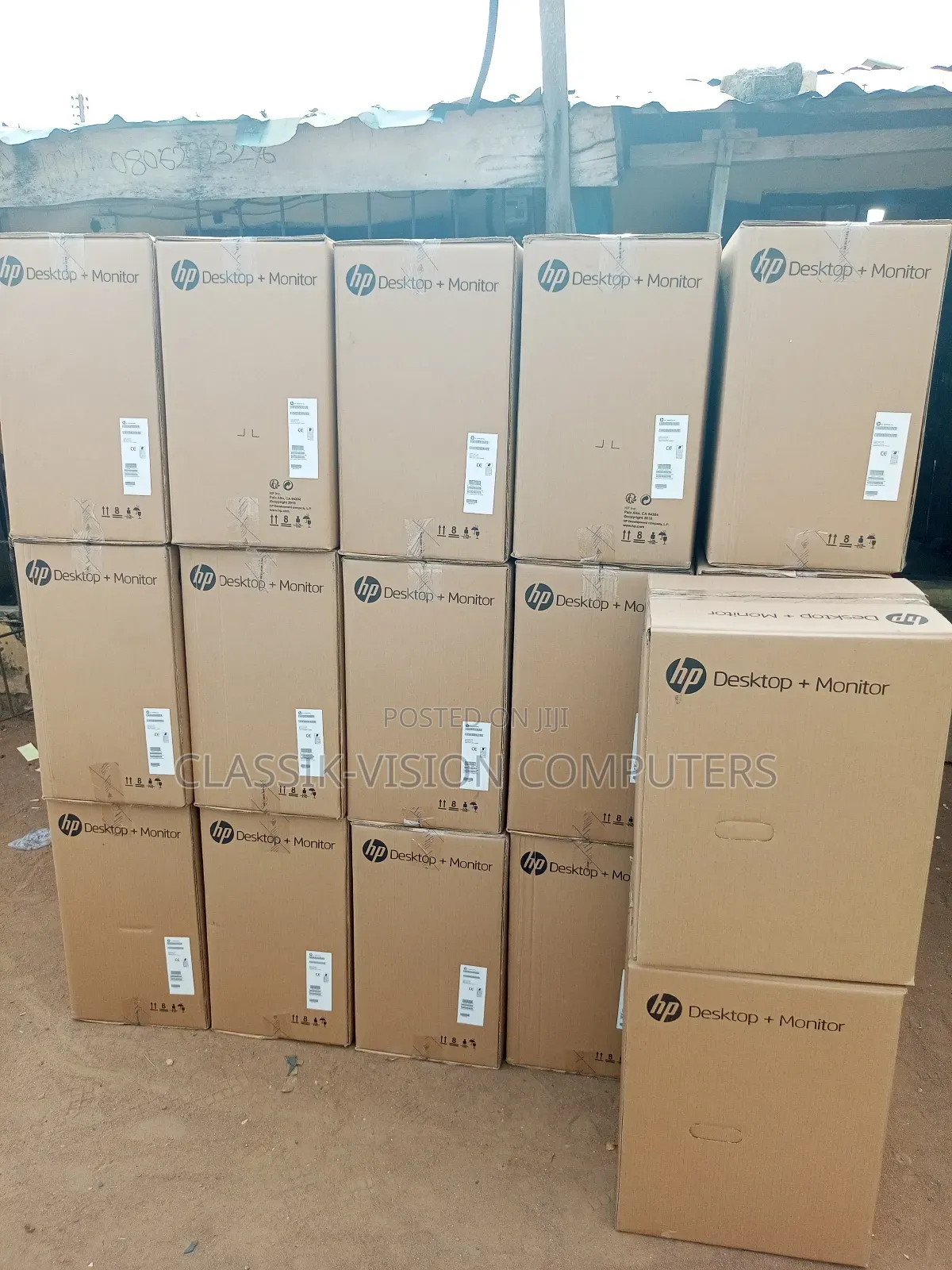 New Desktop Computer HP 8GB Intel Core I3 HDD 1T
