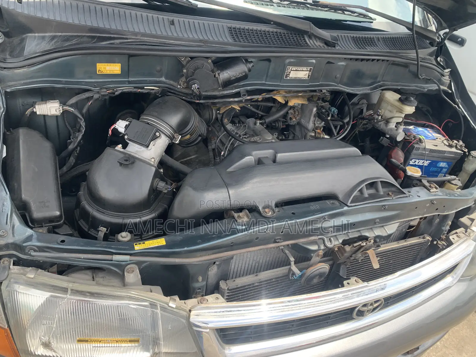 Toyota HiAce 2007 Grey
