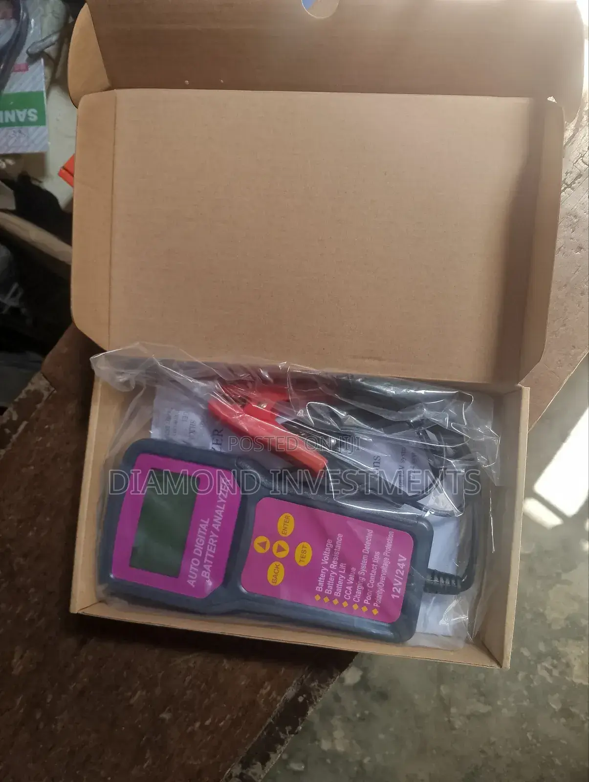12/24v Battery Analyzer